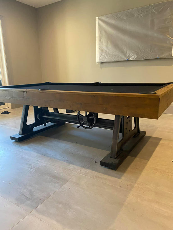 Industrial Railcap Pool Table